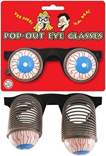HENBRANDT 1 x Pop Out Eyes Novelty Glasses