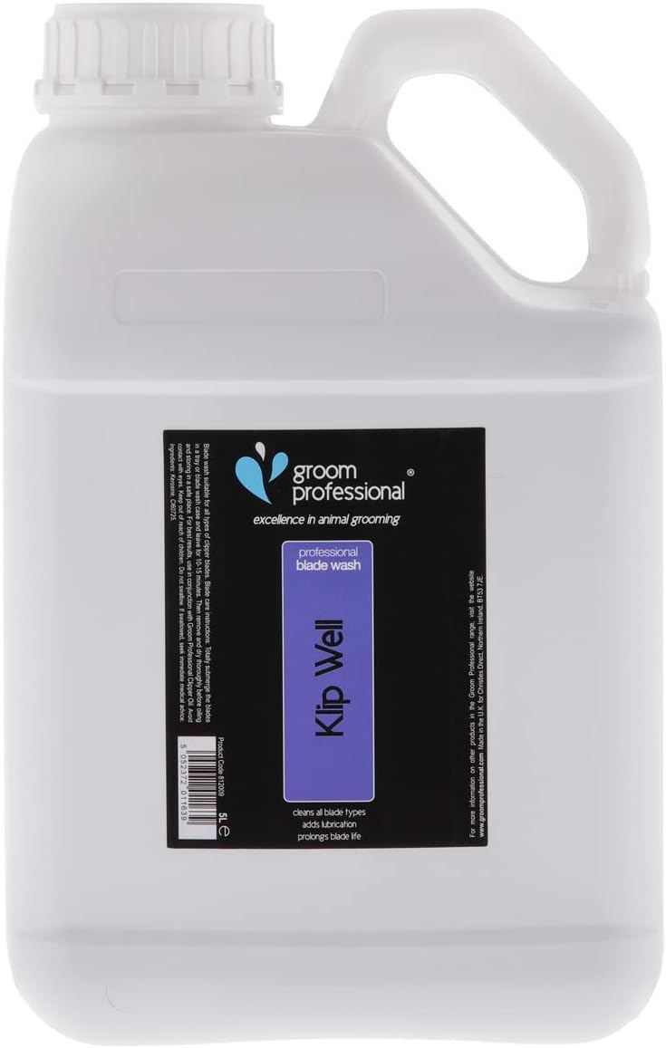 GROOM PROFESSIONAL Klip Well Blade Wash, Excellence in Animal Grooming