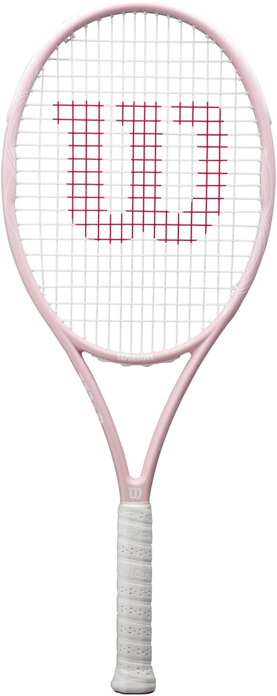 Wilson Intrigue SE 105 Adult Tennis Rackets - Strung with Sensation 16 Natural at Mid Range Tension