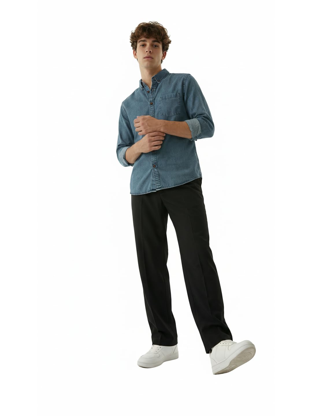 Amazon Brand - INKAST Men Washed Cotton Twill Denim Casual Button Down Shirt | Full Sleeves | Regular Fit | Stylish Summer... - Review, Price and Buying Guide