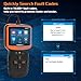 Zmoon OBD2 Scanner Diagnostic Tool, Vehicle Check Engine Code Readers with Reset & I/M Readiness & More, Car OBDII/EOBD Diagnostic Scan Tool for All Vehicles After 1996