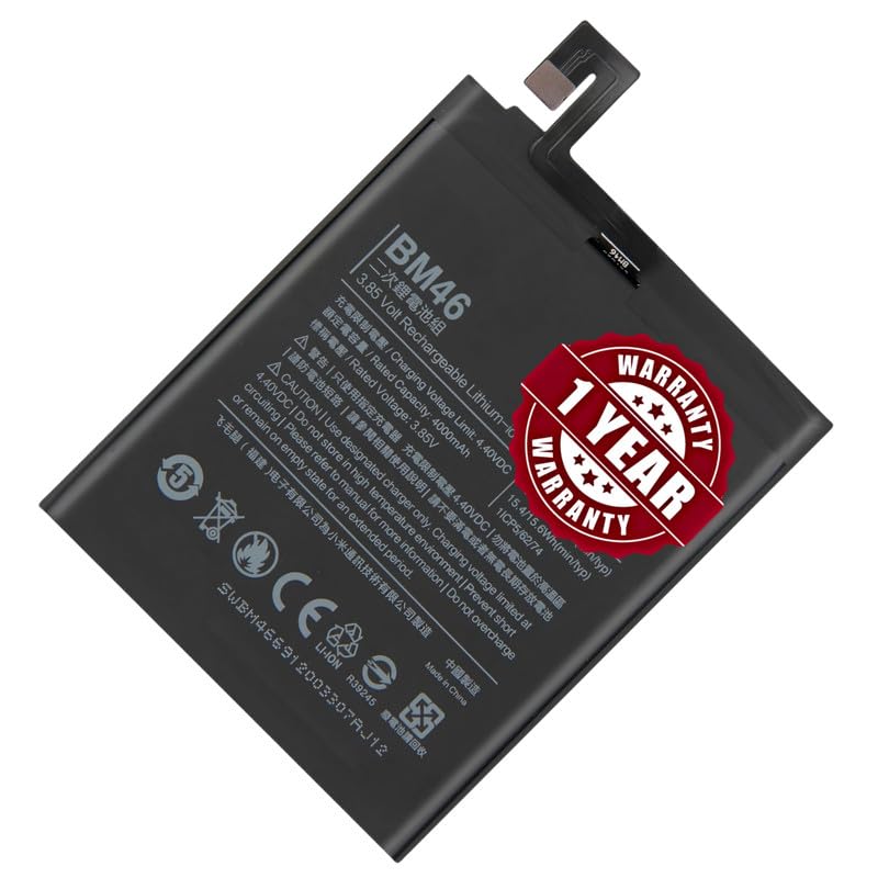 Image of Original BM46 Battery Compatible with Xiaomi Redmi Note 3 - (4050.mAh) - 1 Year Warranty JK1