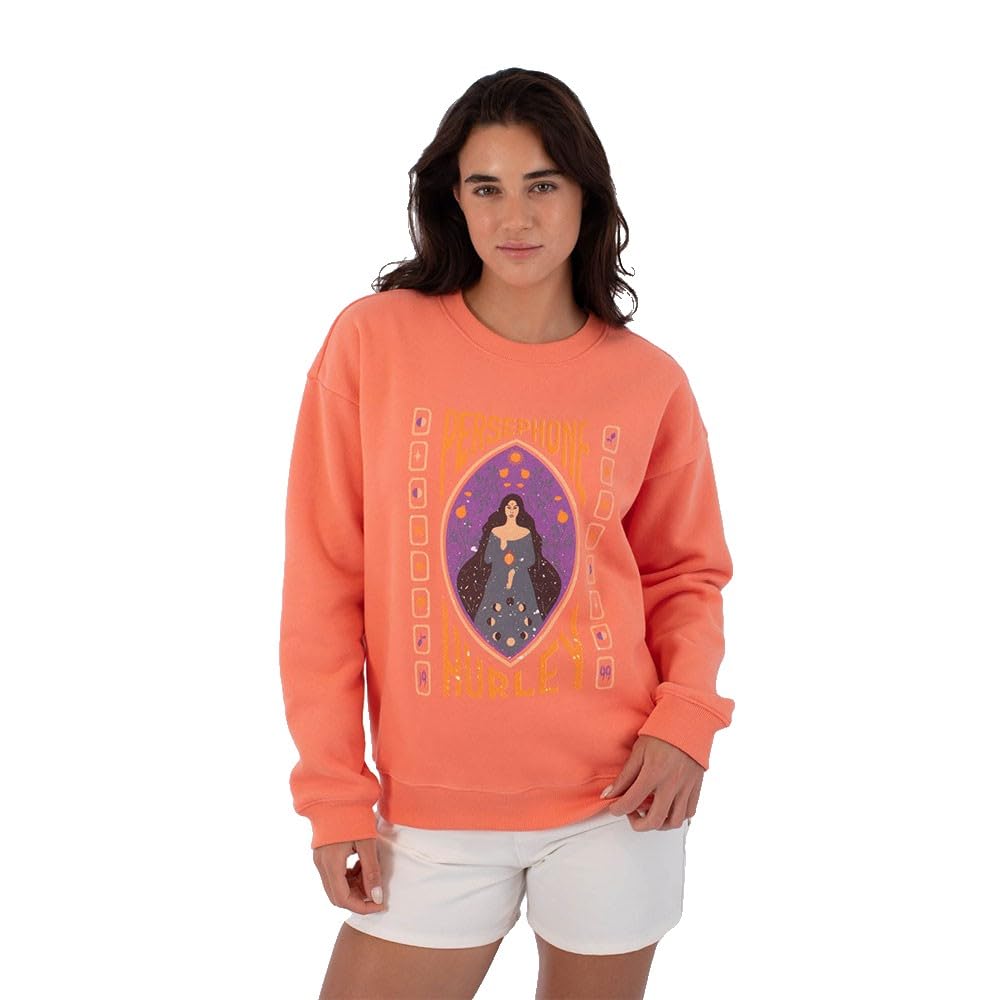 Hurley Womens - Creek Persephone Sweatshirt, Roulette, M EU