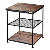 Fácil de montar: viene con un número manejable de piezas individuales, herramienta de montaje y una construcción simple que hace que estas dos mesas compactas de salón se puedan configurar en solo unos minutos, y la mesa auxiliar está lista para vestir tu hogar u oficina.