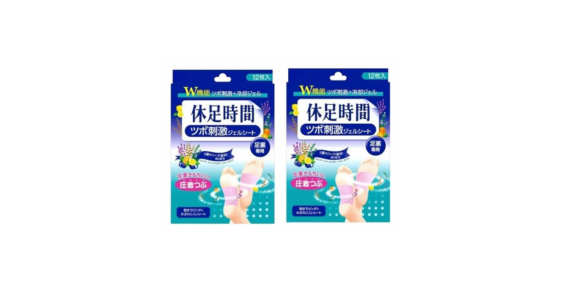 かえで5個目❣️休足時間 ツボ刺激ジェルシート 12枚入×40 Amazon.co.jp: 休足時間 ツボ刺激ジェルシート 12枚 : ビューティー