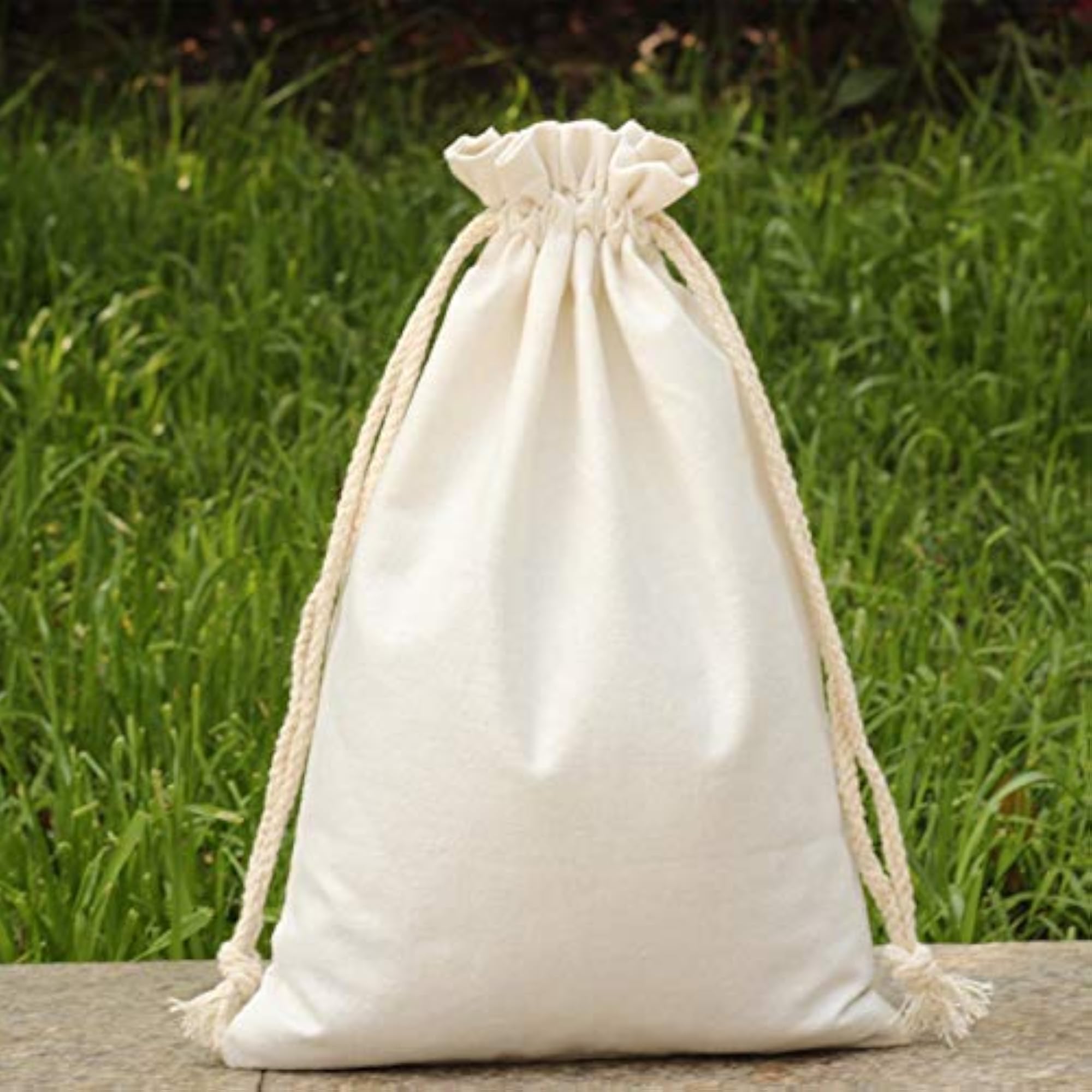 Heavy Duty Canvas Coin Money Sacks Bag, Multicolor
