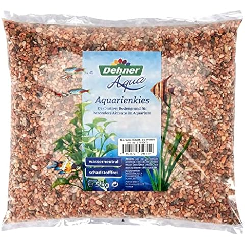 Dehner Aqua Aquarium Gravel decorative Gravel, 5 Kg Cover