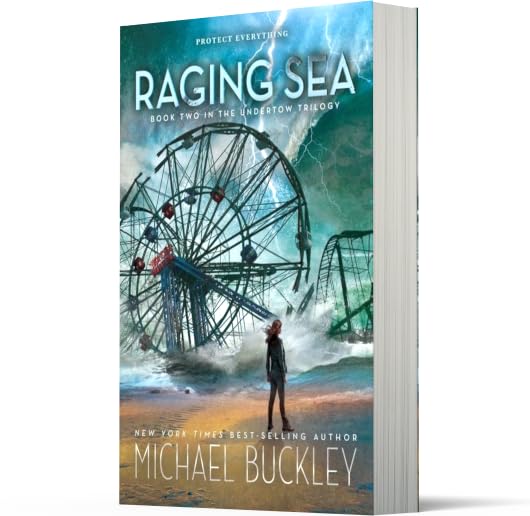 Raging Sea: Book 2 of the Undertow Trilogy - A Teen Action Story of Invasion, Survival, and Romance