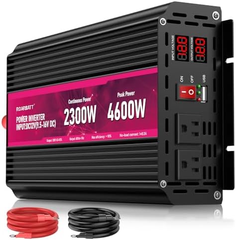 EDECOA 3000W/6000W Convertitore 12V 220V Invertitore Di Potenza Power - Foto 13