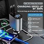 Retractable-Car-Charger4-in1-Phone-Fast-Car-Charger-120W2-USB-Ports-Car-Charger-Adapter-and-2-Retractable-Cables-26FtCompatible-with-iPhoneAirpod-Series14131211Galaxy-Series-S23-S22S21