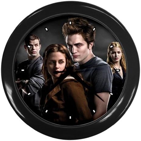 Twilight Movie Wall Clocks 10 Inch Kitchen Modern Unique Round Black Decorations High Quality Great Gift for Dad Mom Man Woman