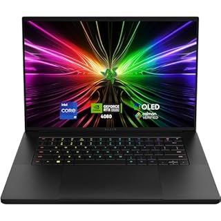 Razer Blade 16 (2024) - 16 inch Gaming Laptop - NVIDIA GeForce RTX 4080 - Intel Core i9-14900HX - 16" OLED QHD+ 240Hz (32GB DDR5, 1TB SSD) UK Layout | Black