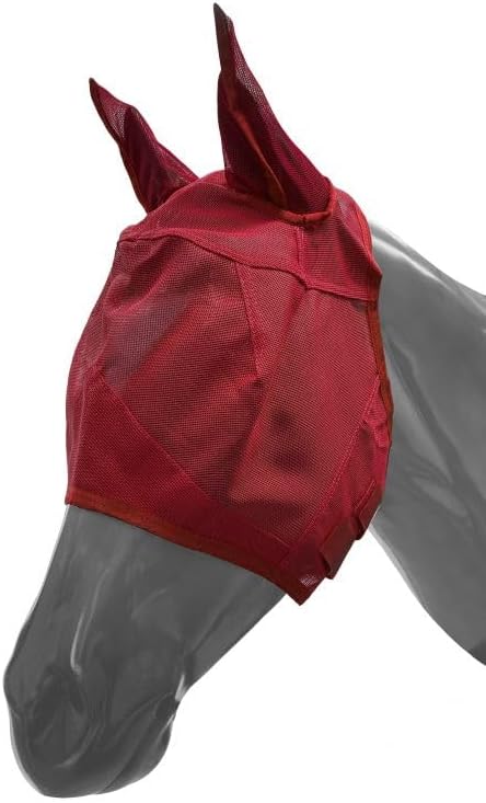Showman Pony Mesh Rip Resistant Fly Mask w/Ears
