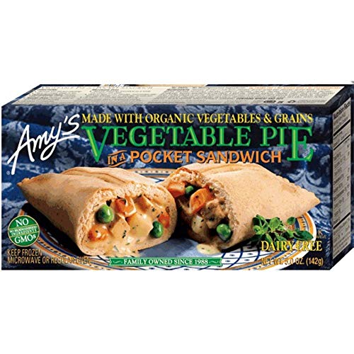 Amys Vegetable Pie in a Pocket Sandwich, 5 Ounce -- 12 per case.