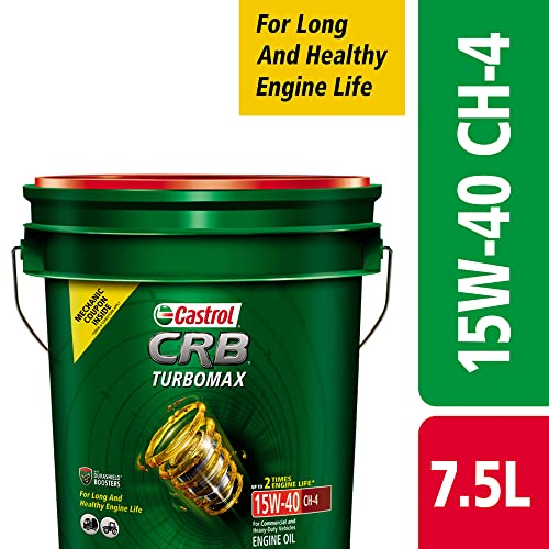 Image of Castrol CRB TURBOMAX 15W-40 CH-4 Diesel Engine Oil for Commercial and Heavy Duty Vehicles