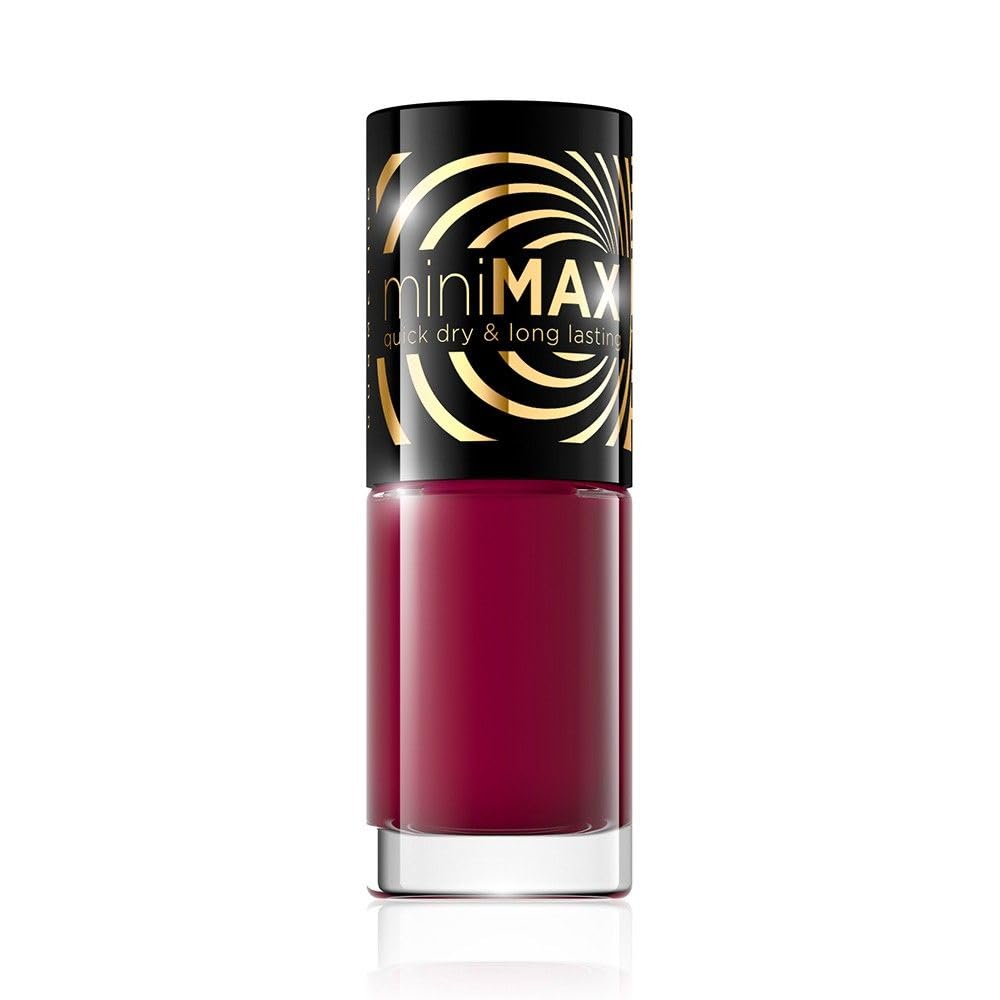 Eveline Mını Max Naıl Polısh 688 5 Ml- Bordo