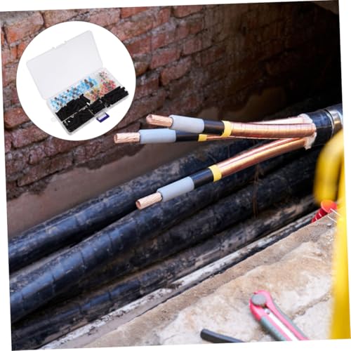 Connecteurs électriques étanches thermorétractables pour kit de câblage automobile isolé