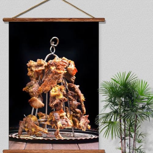 Étagère suspendue de barbecue extérieur pour vos repas d'été
