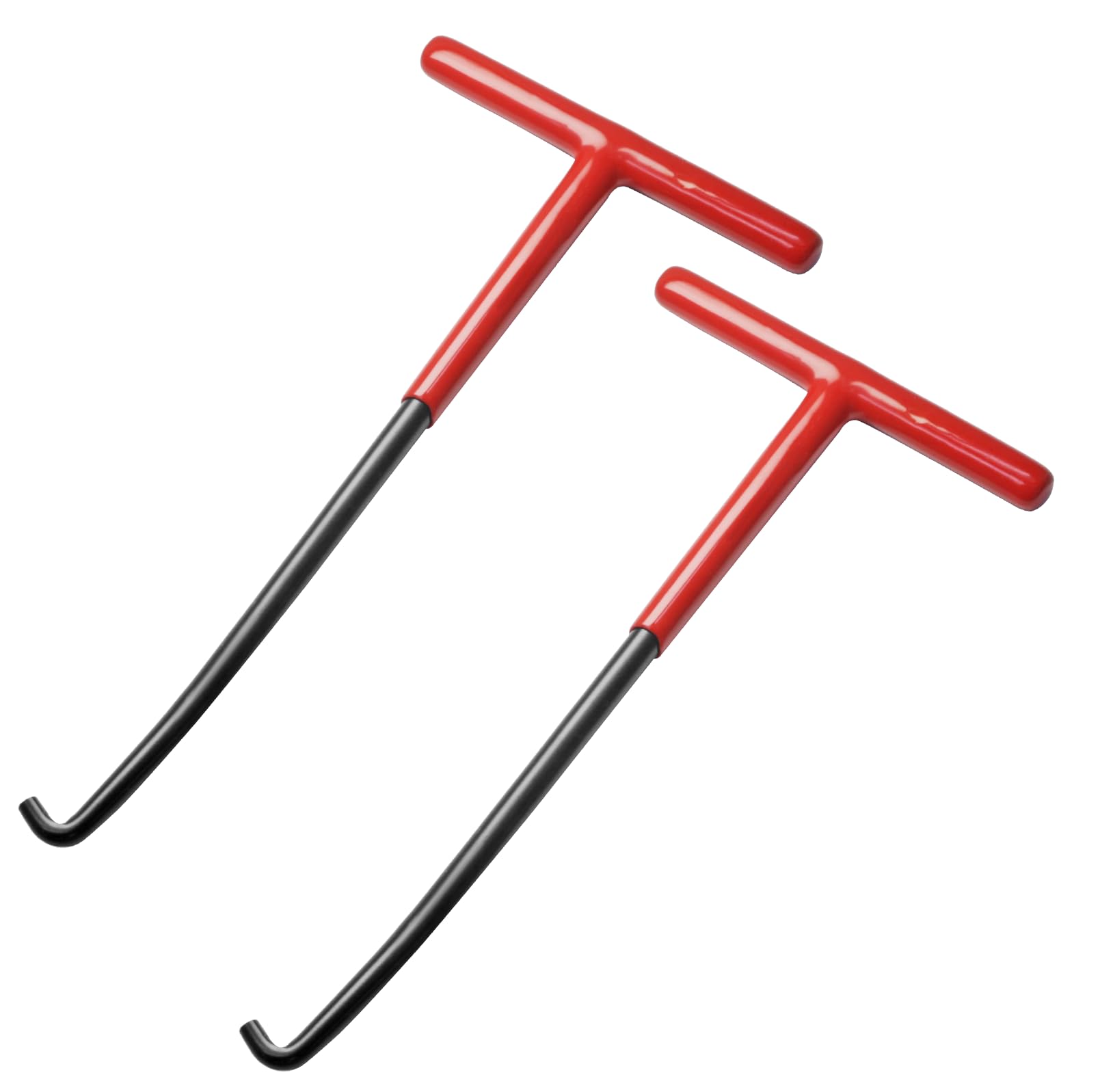 2 Pieces Exhaust Spring Puller Red Motorcycle Tool