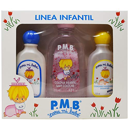 Para mi Bebe Set Cologne + Shampoo Chamomile + Lotion 8 oz