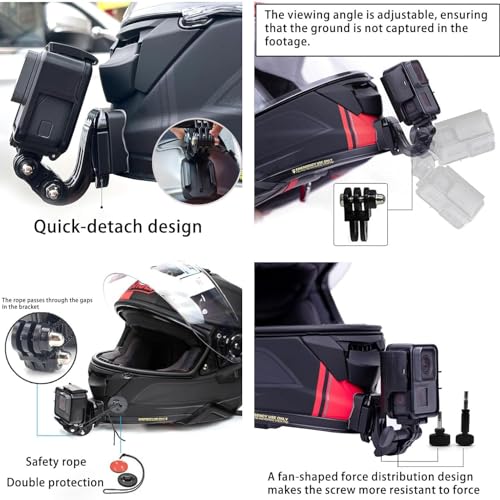 Kit de montaje para cámara Shoei X15 y X-SPR PRO de 11 piezas para moto 5