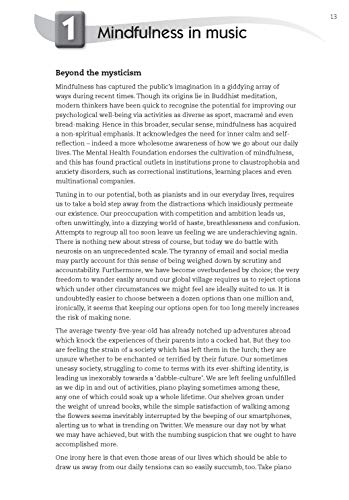 The Mindful Pianist: Focus, Practice, Perform