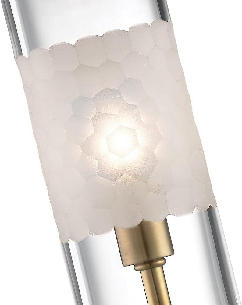 Hudson Valley Lighting Wentworth - One Light Wall Sconce - 5 Inches Wide by 14.25 Inches High-Aged Brass Finish