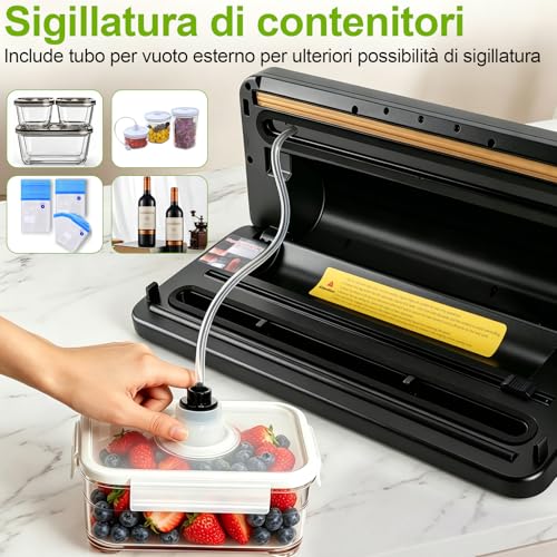 Macchina Sottovuoto Alimenti Automatica per Secchi che Umidi alimenti - Immagine 5