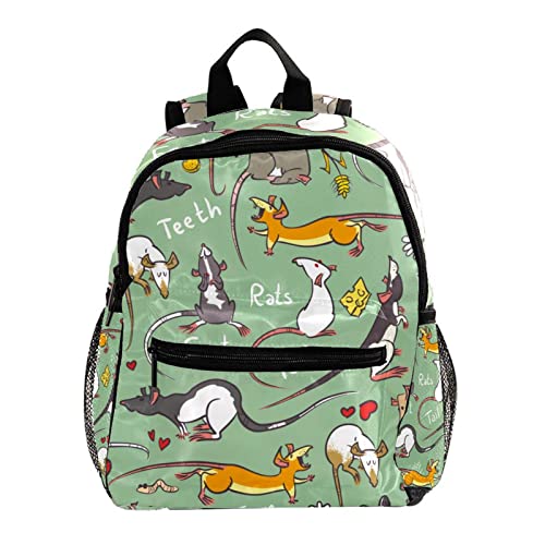 Sac à dos pour garçons et filles multicolore de 30,5 cm pour la rentrée