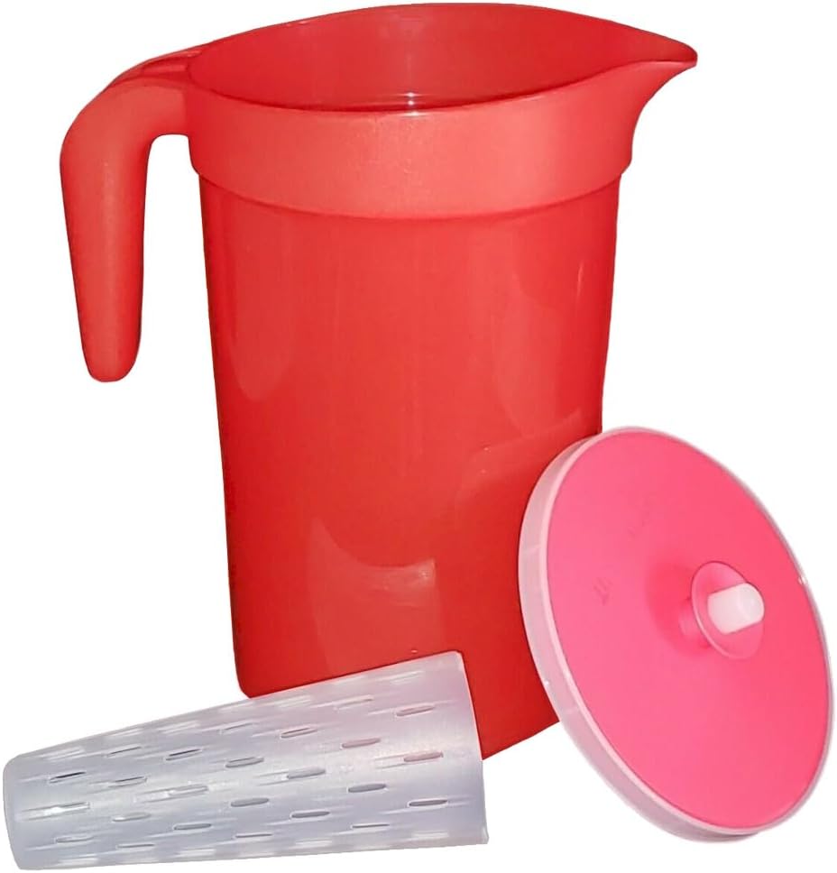Tupperware Gallon Infuser Pitcher in Red