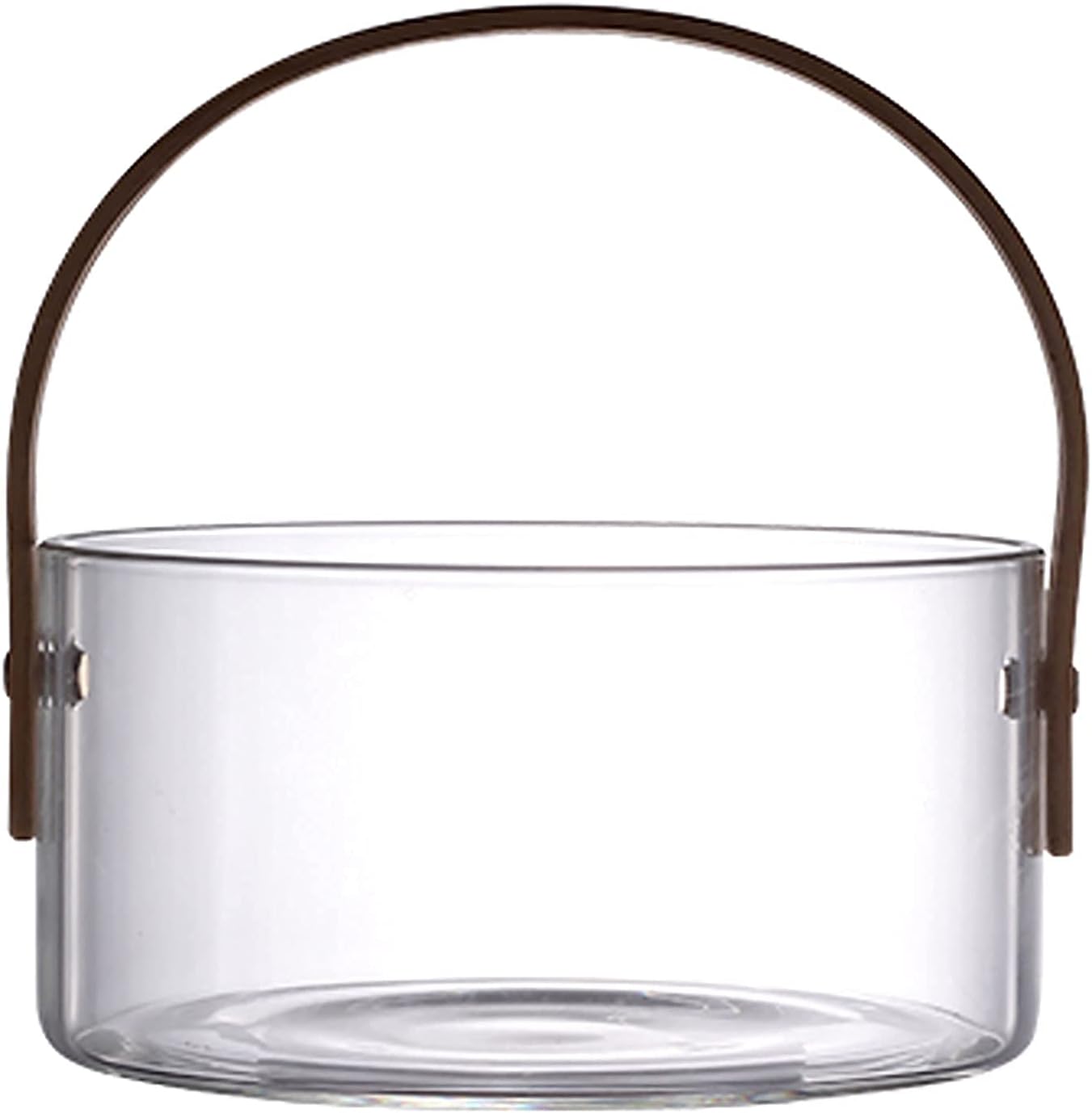 Ice Bucket,Ice Bucket with Lid and Ice Tongs,Ice Bucket Clear with Handles, Wine Bucket, Great for Home Bar