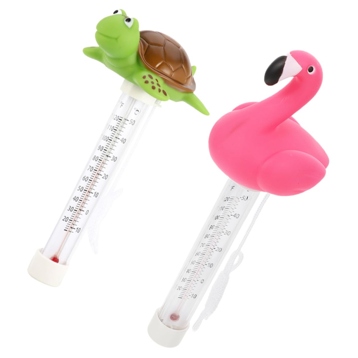 Abaodam 2 set Termometro Per Acqua Flamingo Termometro Per Vasca Da Bagno Per Piscine Termometri Per Piscine Per Bagno Per Temperatura 2 pezzi*2