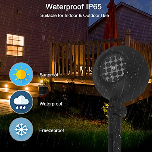 Halloween Lights, Outdoor Projector Decorations Indoor Led Projection Light Dynamic Different Pumpkin Patterns Show Holiday Landscape Outside Spotlight For Party House Porch Wall Gate Garage #TOP5