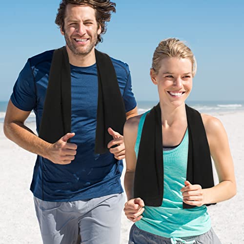 Redbaker 100 Pcs Cooling Towels Bulk 30 X 11 Inch Ice Towel Cooling Rag For Neck And Face Cooling Microfiber Cloth Breathable Soft Chilly Towel Quick Cold Towel For Gym Yoga Golf Workout Accessories #TOP6