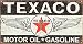 Texaco Winged Logo Distressed Retro Vintage Tin Sign 16 x 9in