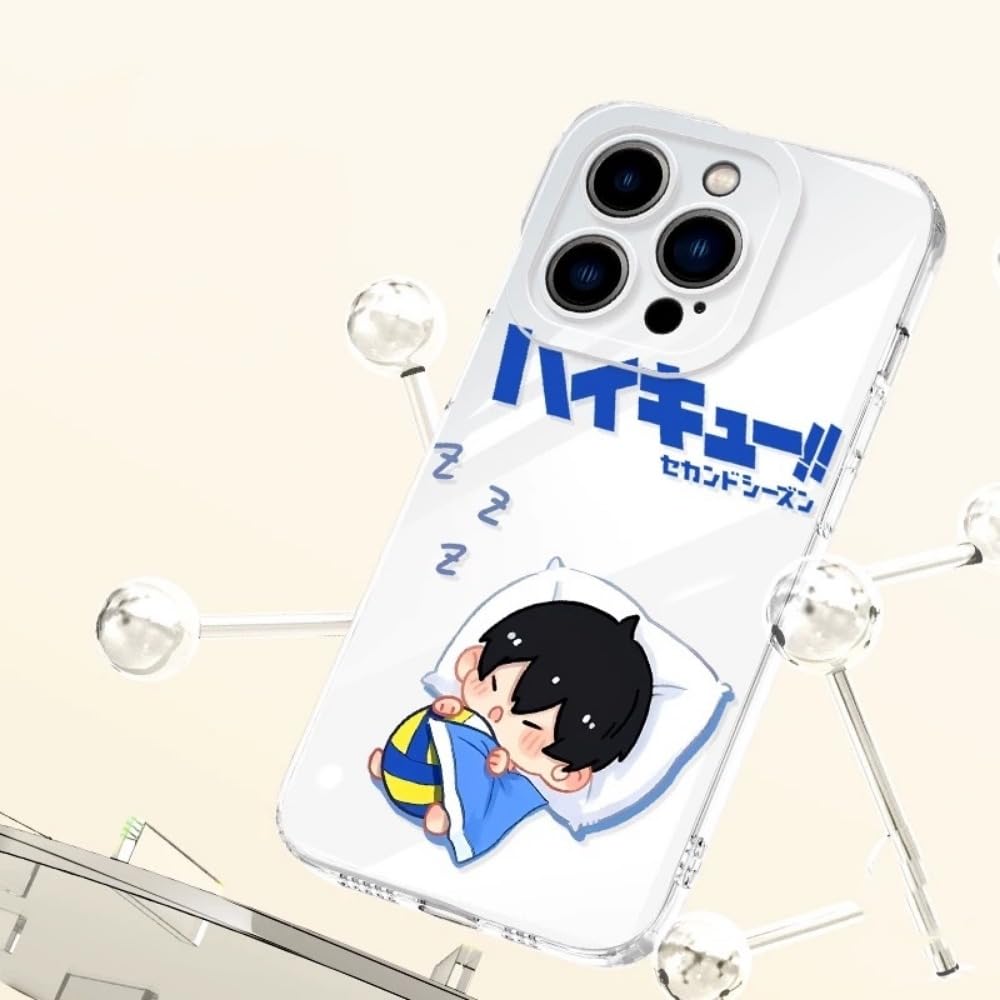 Amazon.co.jp: BOKNI ハイキュー スマホケース iPhone16用 ケース TPU