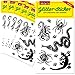 Lot de 6 autocollants Kit de * désert * de Lutz Mauder//enfants Stickers enfants pour anniversaire d'enfant paillettes garçon Salamandre Scorpion araignées Serpent Animaux Sauvages