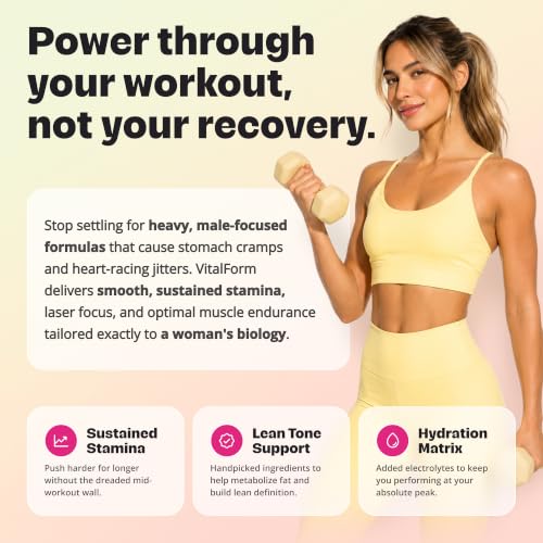 VitalForm Women's Pre-Workout Powder
