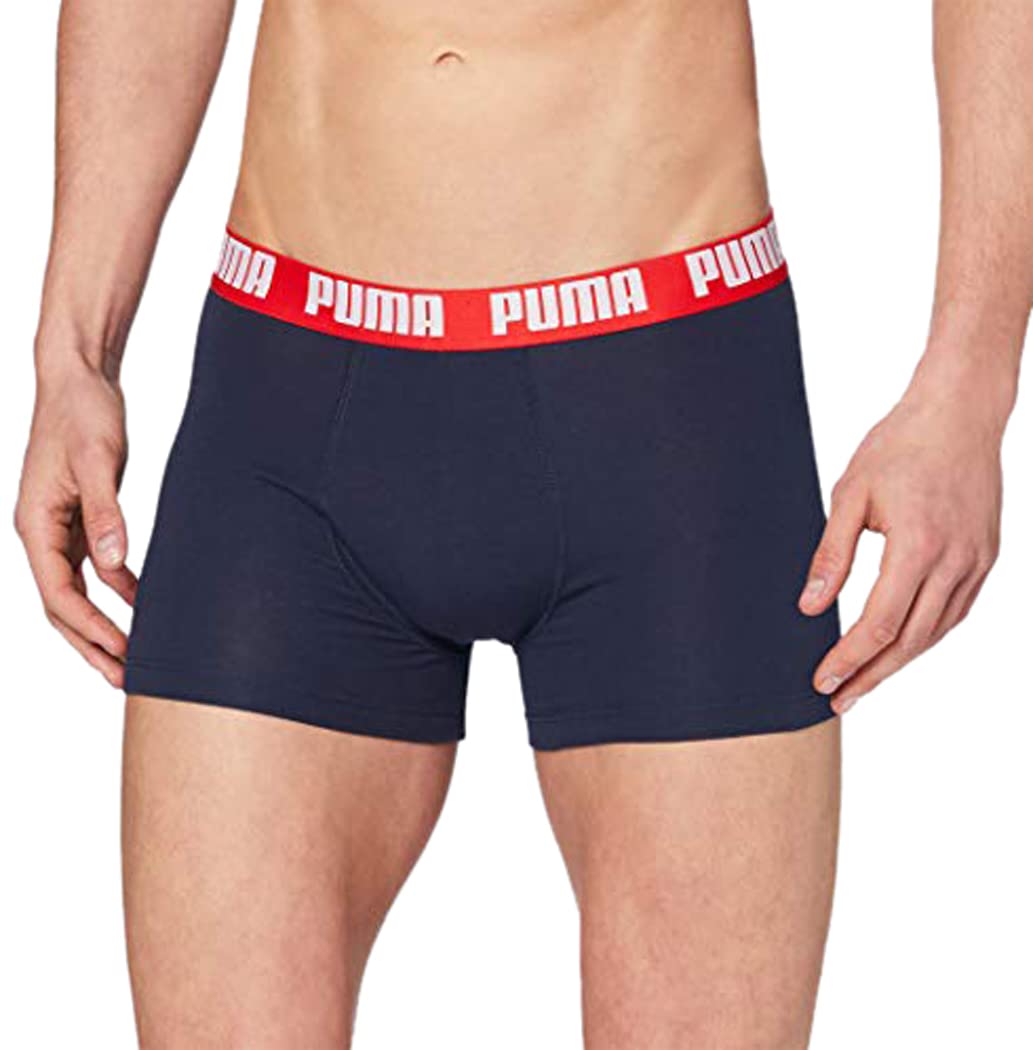 Puma Basic Męskie Bokserki, Wielokolorowy, L / 5 sztuk