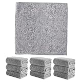 ABOOFAN 10 Stück Teiliges Mikrofaser Geschirrtuch Ölresistent Schnelltrocknend Fusselfrei mit...