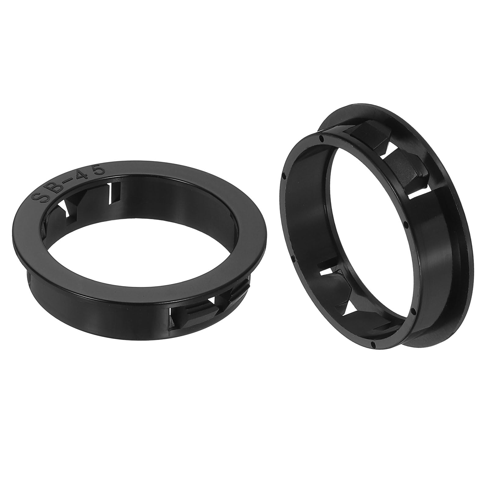 Œillets ronds de 44 mm pour câbles et fils noir lot de 20 pièces pour bureau et maison