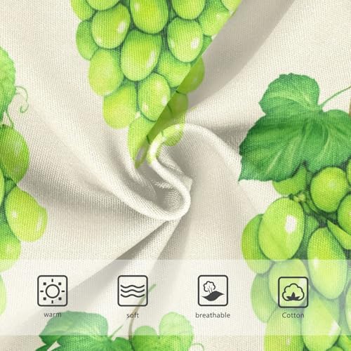 Pattern Toddler Girls Underwear 2t Cotton Panties for Girl Green Grapes Leaves Beige Underpants Briefs3