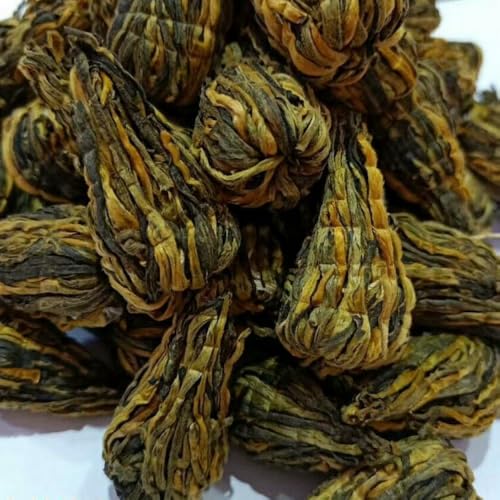 Thé noir Yunnan Dian Hong artisanal aiguilles d'or lot de 4 boîtes de 125g
