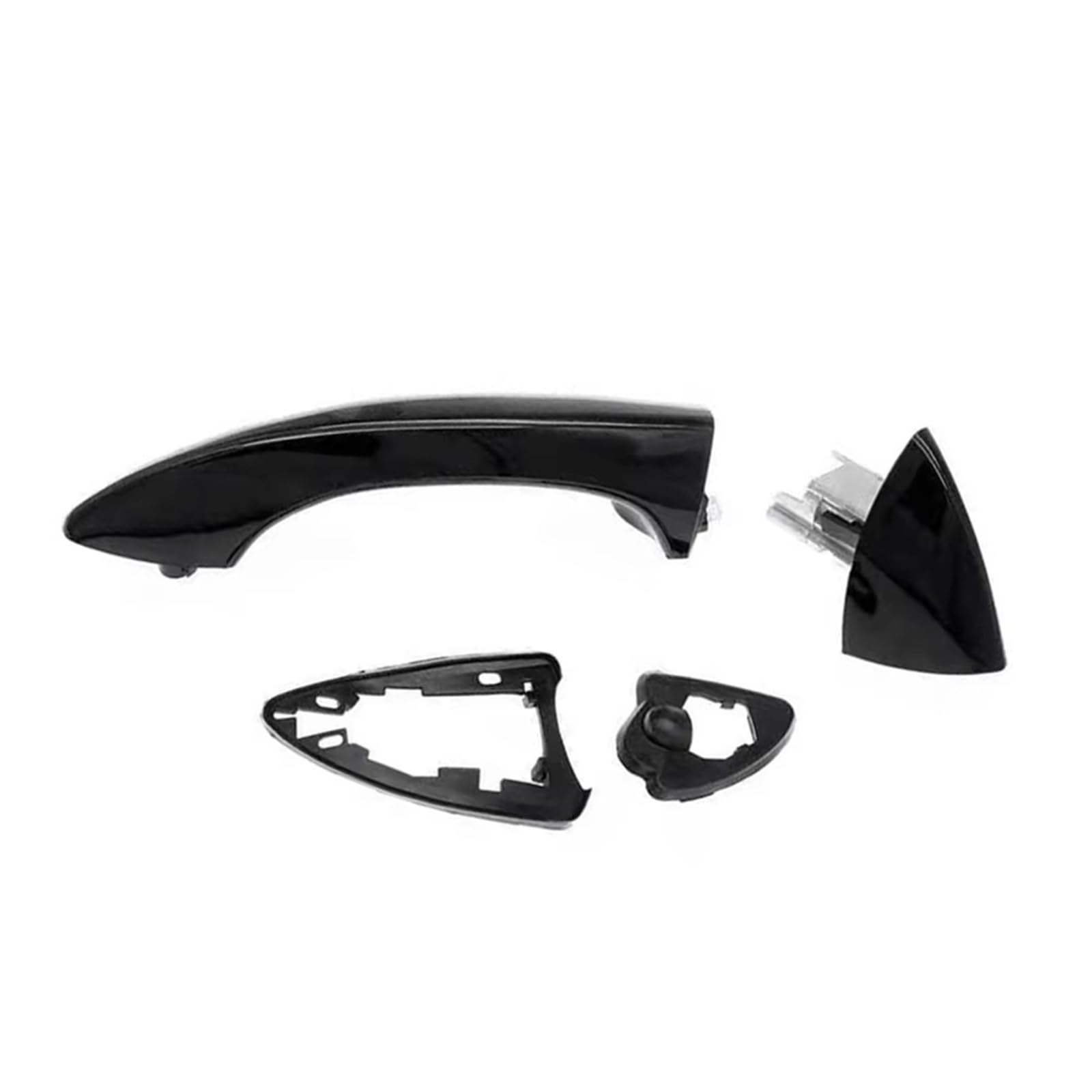 Qjahxkf Rhd Rear Left Replacement Exterior Door Handles Car Front Left Right/Rear Left Right Outside Door Handle 51218243617 51218243618 For Bmw For X5 E53 2000-2006 Outer Handle(Rhd Rear Left)