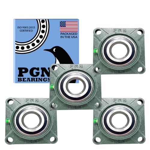 PGN UCF211-32 (4 Pack) Square Flange Bearing 2" Bore