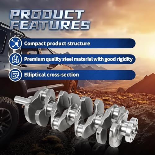 Assembroverse 2.4L Engine Crankshaft Main Rod Bearings Kit with Thrust Washer Compatible with Santa Fe Sonata Optima Forte Koup 2010-2020 23111-2G230 231112G200 by Assembroverse - Image 2