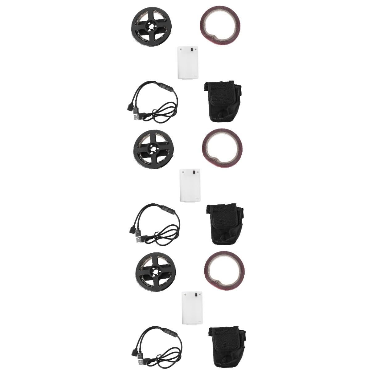 Toddmomy Striscia per Monopattino Elettrico Accessorio Ristrutturazione Facile Installare Adesivo Personalizza Sicurezza Notturna per e