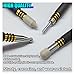 UHANBUT 4PCS PDR Tap Down Tool, Pen Shape Knockdown Remover, Car Paintless Dent Removal Kit, Portable Car Body Bulge Repair Tools, Anti Dent Automotive Damage Traceless Repair DIY Tool