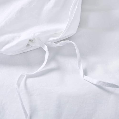 Miniatura 9 de snowhomes Juego de funda de edredón de 3 piezas de 800 hilos color negro tamaño individualindividual XL 68 x 90 funda de edredón 100 algodón con 2