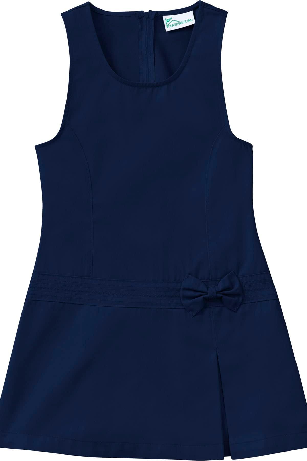Classroom UniformsClassroom School Uniforms Toddler Preschool Girls Zig-Zag Jumper, Dark Navy, 2T